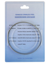 5 pieces  37.7''x1/8" Diamond Coated Replacement Band Saw Blade 958mm*3.17mm