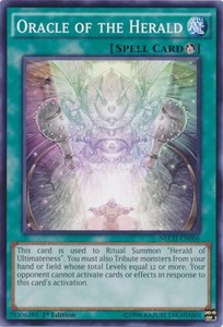 Oracle of the Herald - NECH-EN066 - Common - 1st Edition x3 - Lightly Played