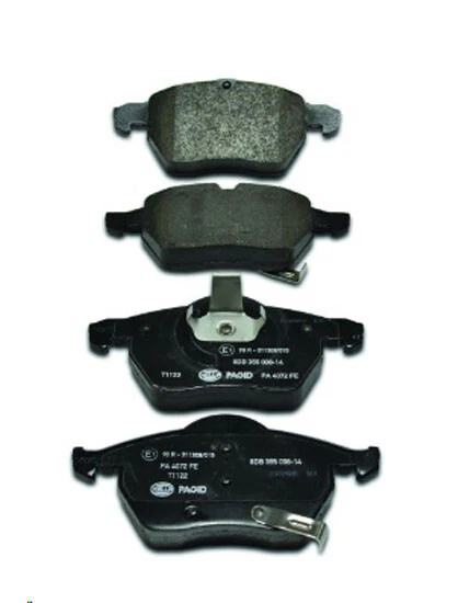 Front Brake Pad Set For 2001-2003 Saturn LW200 PN# 355008141 Hella - Image 2 of 2