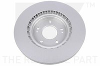 2X NK 313458 Bremsscheibe FüR Hyundai KIA