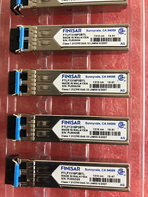 Finisar FTLF1318P3BTL 1.25Gb/s 10km 1310nm LC SMF I-Temp Genuine!!