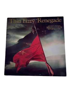 Thin Lizzy Renegade 1981 Vinyl LP Rec. W/Sleeve Warner Bros BSK 3622 RARE PROMO