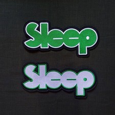 Sleep stoner doom metal band embroidered back patch In Stock