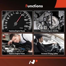 Engine Timing Belt Compatible with Honda CR-V CRV 1997-2001 2.0L & Acura