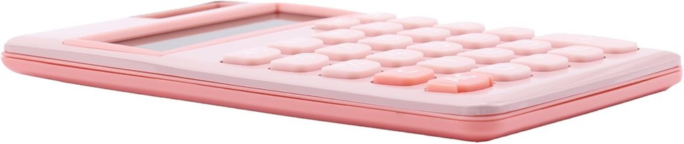 GENIE 212 P 12 Digit Calculator with Dual Power (Solar and Battery ...