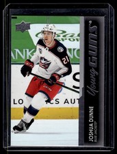 2021-22 Upper Deck Series 1 Young Guns Joshua Dunne. Rookie #218
