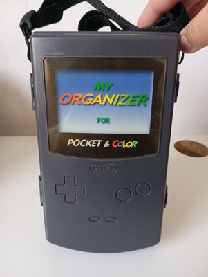 Game Boy Pocket & Color My Organizer Hard Case Hülle/Case Logic3 Vintage Rarität