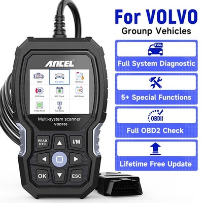 All System Automotive Scanner OBD2 Fit For VOLVO Diagnostic Tool Injector Coding