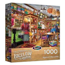 1000 Piece Puzzle Country Farmhouse Landscape Scenic Jigsaw Game For Adults