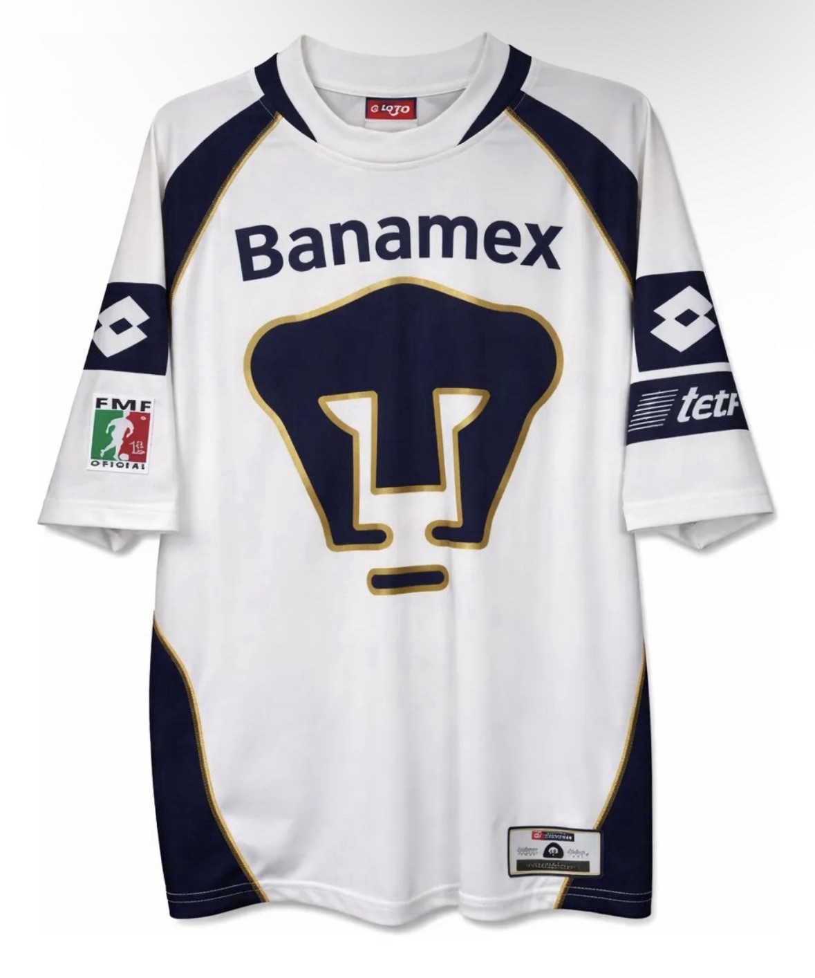 Jersey Pumas UNAM 2002 Lotto Retro Vintage Large ⚽️