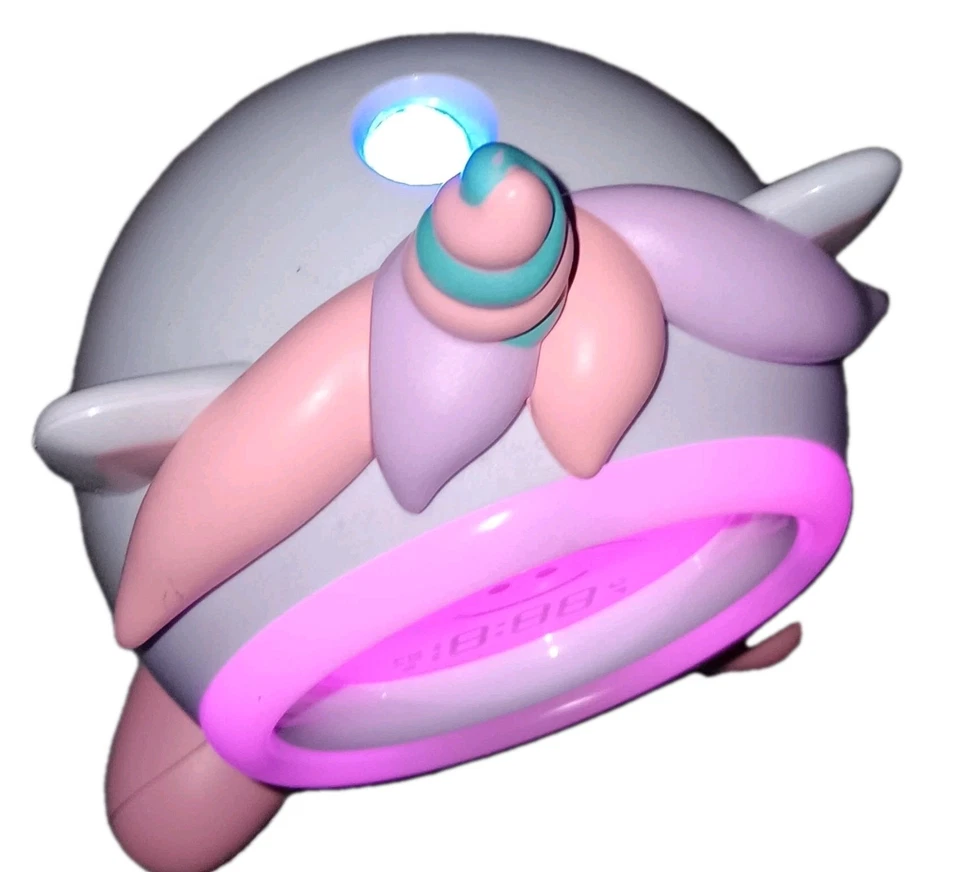 Sharp Time to Wake Unicórnio Treinador de Sono Relógio Digital Iluminado Infantil com Projetor - Imagem 2 de 4