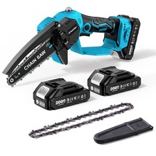 6inch Electric Pruning Trees Wood Cutting Chainsaw Handled Small Cordless Saws