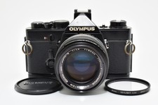 Olympus OM-1N 35mm SLR Film Camera Zuiko MC Zuto-S 50mm f/1.4 from JAPAN [Exc+5]