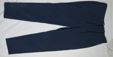 BANANA REPUBLIC MEN PANT 32x32 NAVY BLUE SLIM-TAPERED FIT ATHLETIC STRETCH