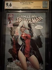 Amazing Spider-man 607 CGC 9.6 SS Signed By J. Scott Campbell Awesome Cover