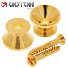 NEW Gotoh EP-B2 End Pins Strap Button for Fender® Guitar & Bass - GOLD