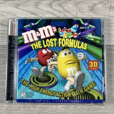 M&Ms The Lost Formulas [CD-ROM] The High Energy Action Math Game Windows 95/98