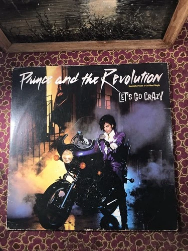 Prince And The Revolution "Let's Go Crazy " - 12" Single Vinyl