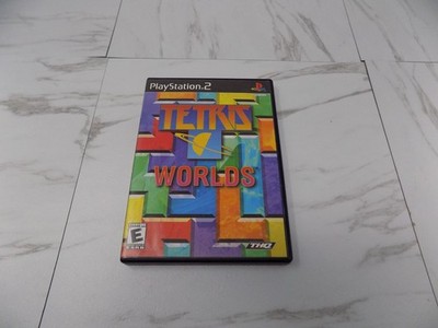 Tetris Worlds PlayStation 2 Video Game Multiplayer Puzzle