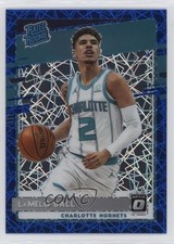 2020 Panini Donruss Optic Rated Rookie Blue Velocity Prizm LaMelo Ball #153 05v0