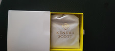 Kendra Scott Gold Turquoise Oval Pendant Neck...
