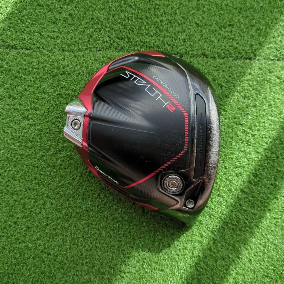 TaylorMade Stealth 2 Driver 1W 9° RH Head only with Cover - Very Good #12 - Image 2 of 4
