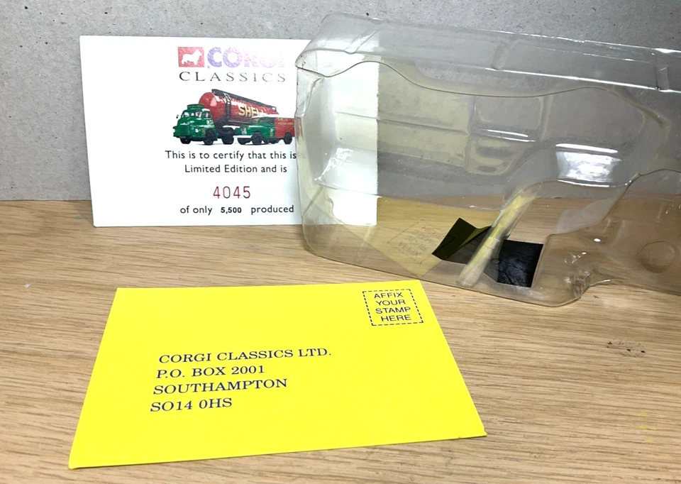 CORGI 31005 Bedford S Tanker & Land Rover SHELL-BP, LEd, MIB. — 第 3/4 张图片