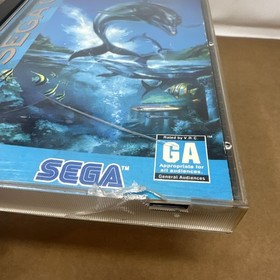 Ecco the Dolphin (Sega CD, 1993) CIB Tested And Working