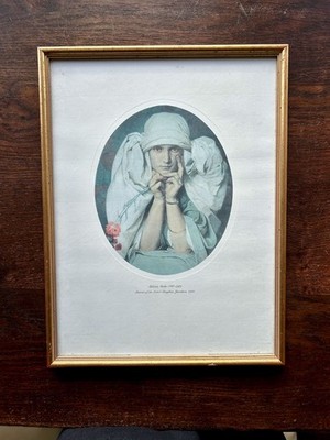 Alphonse Mucha ''Porträt von Jaroslava'' gerahmter Druck - Jugendstil Meisterwerk