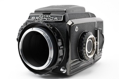 Zenza Bronica S2 Late Model 6x6 Medium Format Black Body [Tested / Ex+] Japan