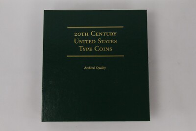アメリカ　アルバム　U.S 20th CENTURY TYPE COINS 20th Century U.S. Type Coins Littleton Album - 29 Coins | eBay