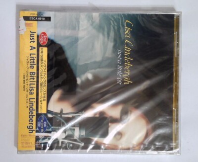 Lisa Lindebergh   Just A Little Bit ESCA 6919 JAPAN CD, Single OBI SEALED