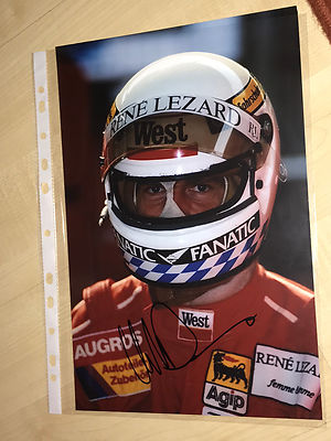 Christian Danner F1 Formel 1 Autogramm Autograph Signed Signiert FOTO 20x30 *TOP