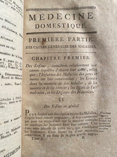 BUCHAN. Médecine domestique. 5/5. Gravure. 1789 - Picture 9 of 18