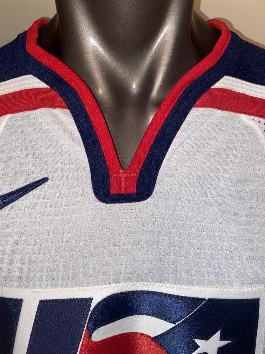 USA HOCKEY Nike Authentic Team USA 2002 Olympics Jersey 52