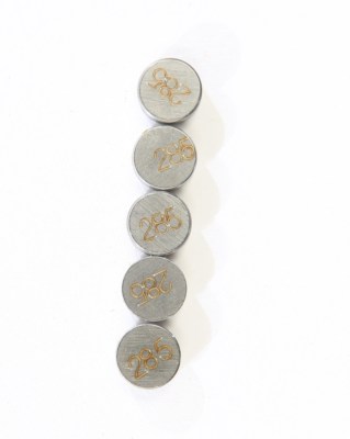 MEMI K&L Supply - 13-6756 - 7.50mm Valve Shim Refill, 2.85mm (5 Pack