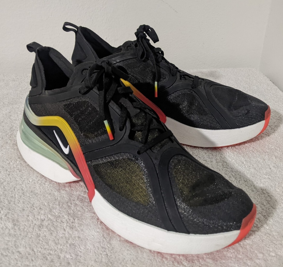 Nike Air Max 270 XX Black Crimson Topaz 2020 Women's Sz 12 CU9430-001 | eBay