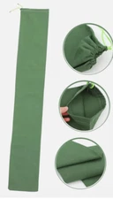 7'L X 5" Sand Bag Flood Water Barrier Sandbag w/Elastic Band Long Canvas Bag(Z20