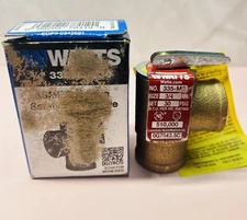 Watts 335M2-030 ASME Pressure Safety Valve 3/4 Inch Secure Overpressure Control