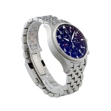 IWC Pilot Chronograph IW377710 Stainless Steel 43mm Black Dial MINT Box & Card 2