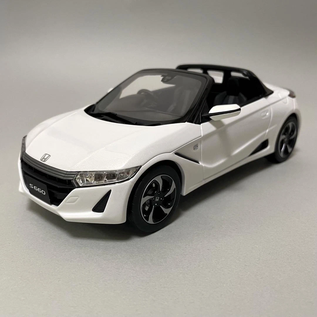 京商SAMURAI 1/18 Honda S660 α White