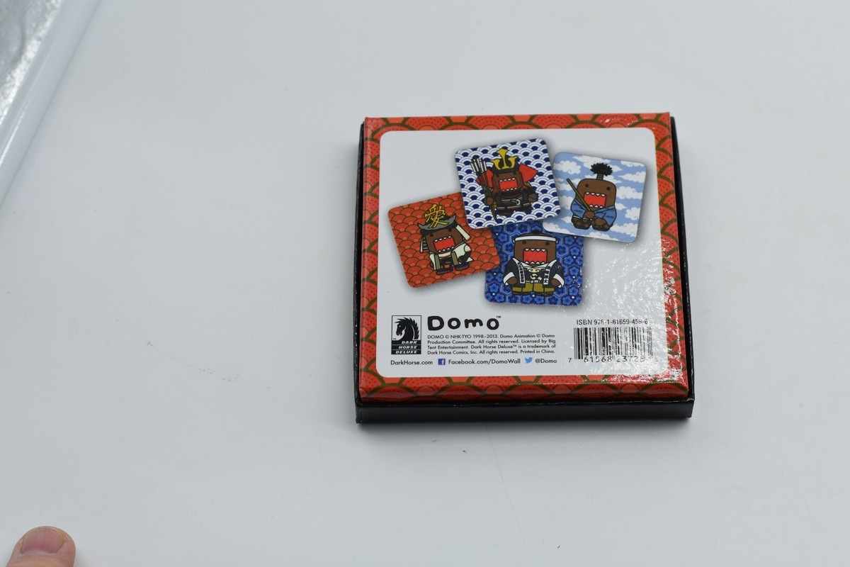 Domo KUN - Japanese 5 PIECE LOT - CARDS X2!, COASTERS, QEE