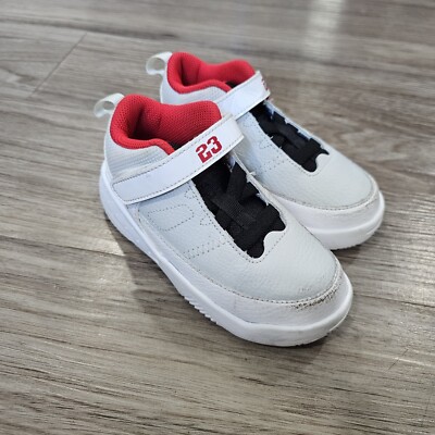 Nike Jordan Max Aura 3 White Red (TD) DA8023-105 White 9C Infant