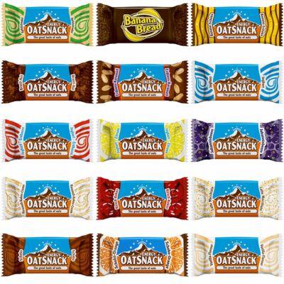 Oat Snack Riegel 15 x 65g Hafer-Riegel Handgemacht EnergyOatSnack (30,31EUR/1kg)