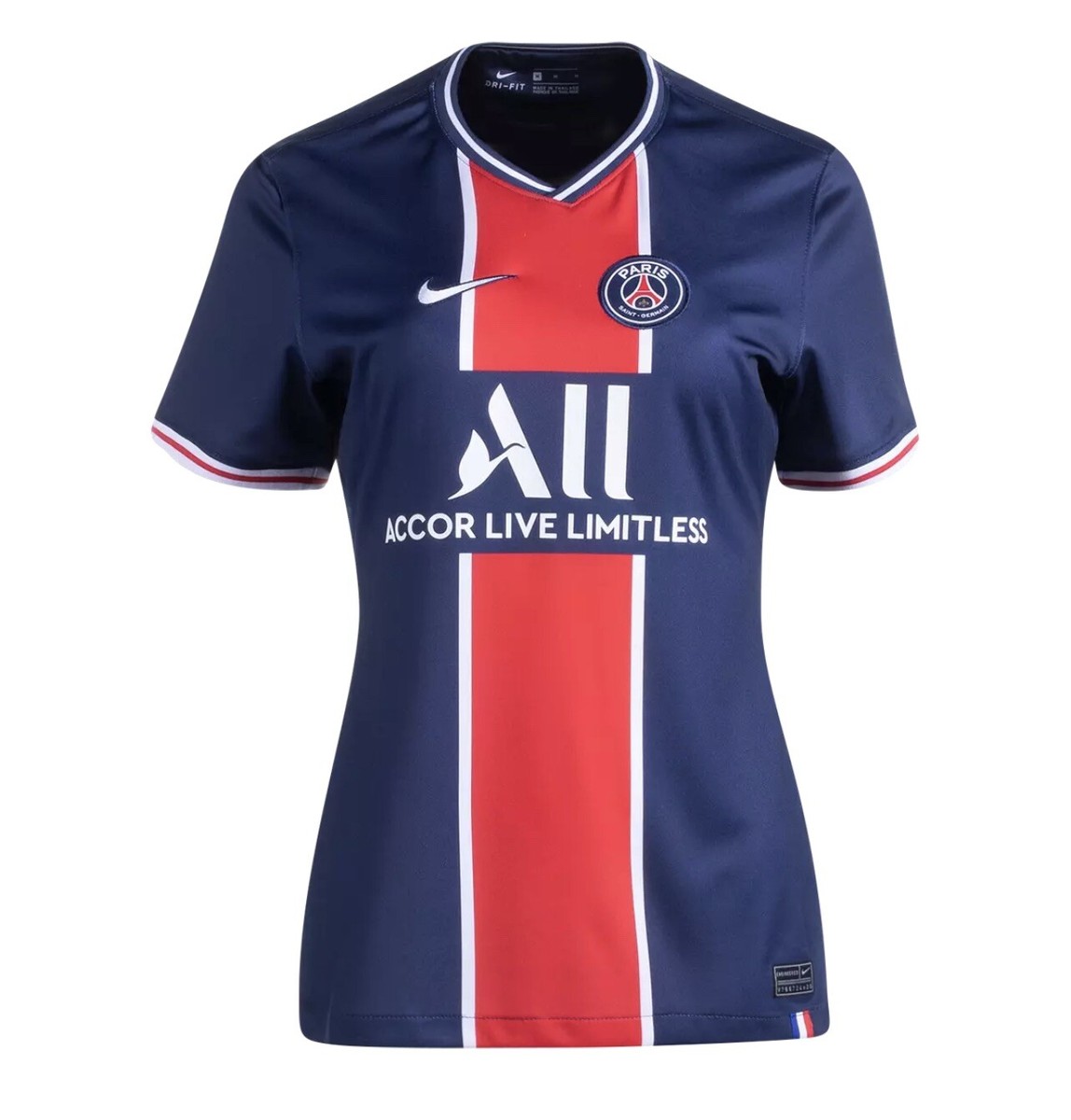 Nike Women's Paris Saint-Germain PSG Stadium Home Jersey Size