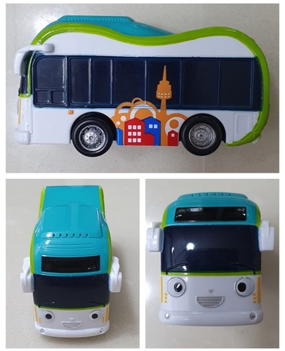 Little Bus Tayo - Special No.4 Mini Bus 4pcs (Air, Peanut, Kinder, Shine) Set - Picture 5 of 8