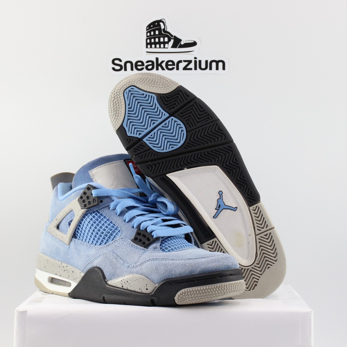 Nike Air Jordan 4 Retro University Blue UNC 2021 CT8527-400 Men's