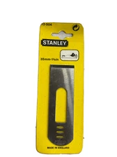 VINTAGE STANLEY 35mm 1 3/8in 12-504 ENGLAND REPLACEMENT BLOCK PLANE BLADE IRON