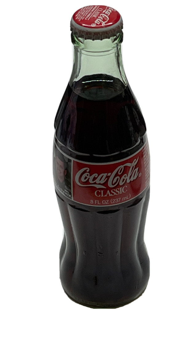 Collectible #18 Bobby Labonte Nascar Racing Coca Cola Bottle