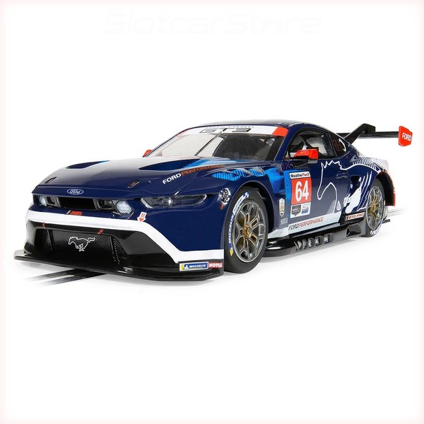 "Scalextric C4503 Ford Mustang GT3 \"No.64 Multimatic\" 2024 Daytona 24H 1:32 Auto"-image